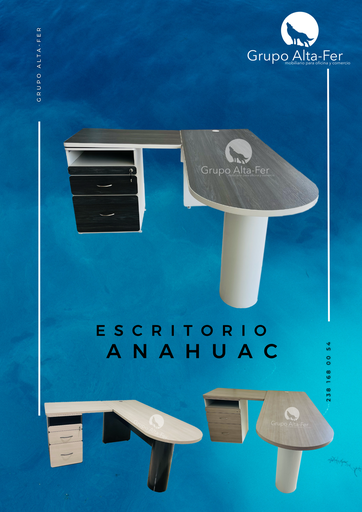 [B88] ESCRITORIO ANAHUAC 1.60X1.60X.75 ALTO
